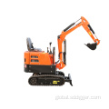 1.2 Ton Micro Excavator Hydraulic excavator digging a swimming pool. Manufactory